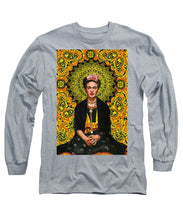 Frida Kahlo 3 - Long Sleeve T-Shirt Long Sleeve T-Shirt Pixels Heather Small 