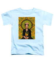 Frida Kahlo 3 - Toddler T-Shirt Toddler T-Shirt Pixels Light Blue Small 