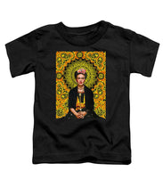 Frida Kahlo 3 - Toddler T-Shirt Toddler T-Shirt Pixels Black Small 