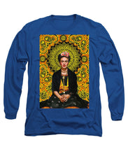 Frida Kahlo 3 - Long Sleeve T-Shirt Long Sleeve T-Shirt Pixels Royal Small 