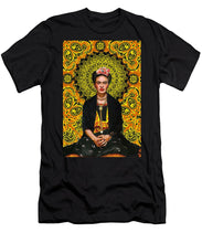 Frida Kahlo 3 - Men's T-Shirt (Athletic Fit) Men's T-Shirt (Athletic Fit) Pixels Black Small 