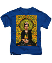 Frida Kahlo 3 - Kids T-Shirt Kids T-Shirt Pixels Royal Small 