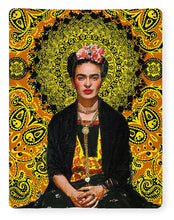 Frida Kahlo 3 - Blanket Blanket Pixels 60" x 80" Sherpa Fleece 