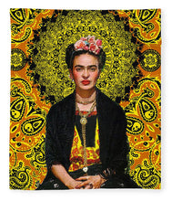 Frida Kahlo 3 - Blanket Blanket Pixels 50" x 60" Plush Fleece 