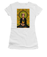 Frida Kahlo 3 - Women's T-Shirt (Athletic Fit) Women's T-Shirt (Athletic Fit) Pixels White Small 