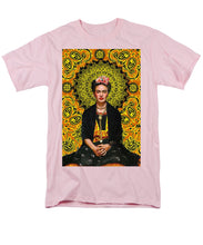 Frida Kahlo 3 - Men's T-Shirt  (Regular Fit) Men's T-Shirt (Regular Fit) Pixels Pink Small 