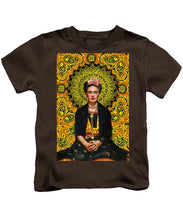 Frida Kahlo 3 - Kids T-Shirt Kids T-Shirt Pixels Coffee Small 