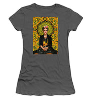 Frida Kahlo 3 - Women's T-Shirt (Athletic Fit) Women's T-Shirt (Athletic Fit) Pixels Charcoal Small 