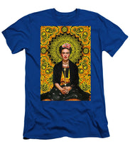 Frida Kahlo 3 - Men's T-Shirt (Athletic Fit) Men's T-Shirt (Athletic Fit) Pixels Royal Small 