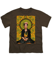 Frida Kahlo 3 - Youth T-Shirt Youth T-Shirt Pixels Coffee Small 