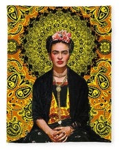 Frida Kahlo 3 - Blanket Blanket Pixels 60" x 80" Plush Fleece 