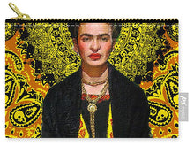 Frida Kahlo 3 - Carry-All Pouch Carry-All Pouch Pixels Small (6" x 4")  