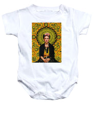 Frida Kahlo 3 - Baby Onesie Baby Onesie Pixels White Small 