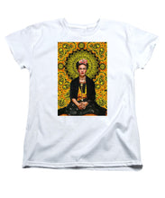 Frida Kahlo 3 - Women's T-Shirt (Standard Fit) Women's T-Shirt (Standard Fit) Pixels White Small 