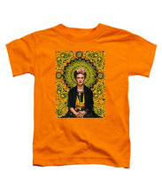 Frida Kahlo 3 - Toddler T-Shirt Toddler T-Shirt Pixels Orange Small 