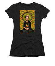 Frida Kahlo 3 - Women's T-Shirt (Athletic Fit) Women's T-Shirt (Athletic Fit) Pixels Black Small 