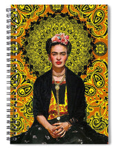 Frida Kahlo 3 - Spiral Notebook Spiral Notebook Pixels 6" x 8"  