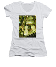 From Above - Women's V-Neck (Athletic Fit)