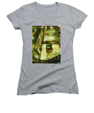 From Above - Women's V-Neck (Athletic Fit)