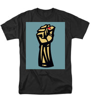 Future Is Female Empower Women Fist - Men's T-Shirt  (Regular Fit) Men's T-Shirt (Regular Fit) Pixels Black Small 