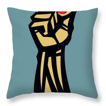 Future Is Female Empower Women Fist - Throw Pillow Throw Pillow Pixels 20" x 20" No 