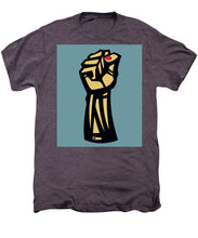 Future Is Female Empower Women Fist - Men's Premium T-Shirt Men's Premium T-Shirt Pixels Moth Heather Small 