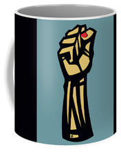 Future Is Female Empower Women Fist - Mug Mug Pixels Small (11 oz.)  