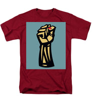 Future Is Female Empower Women Fist - Men's T-Shirt  (Regular Fit) Men's T-Shirt (Regular Fit) Pixels Cardinal Small 