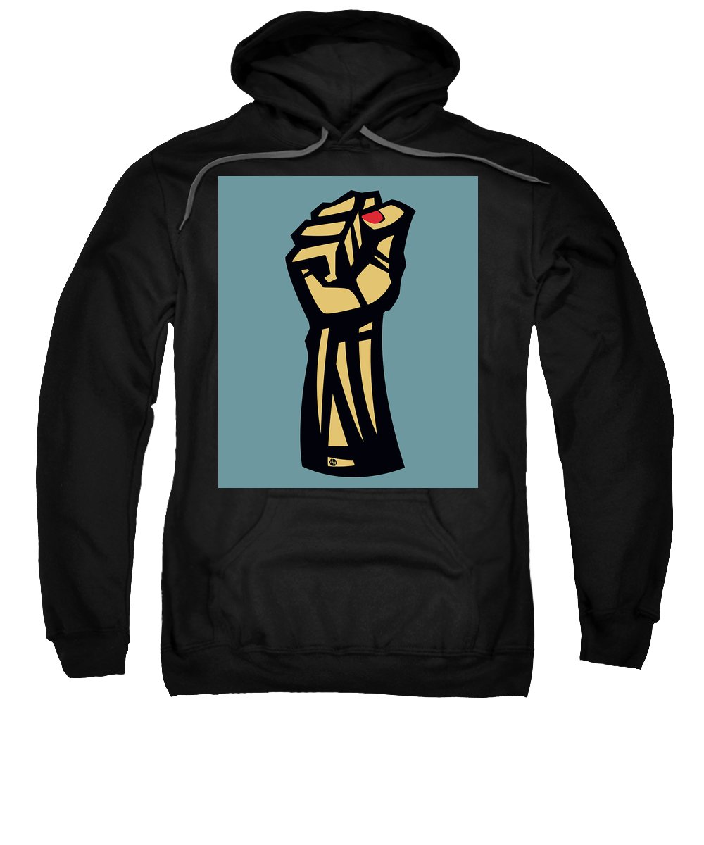 Future Is Female Empower Women Fist - Sweatshirt Sweatshirt Pixels Black Small 