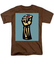 Future Is Female Empower Women Fist - Men's T-Shirt  (Regular Fit) Men's T-Shirt (Regular Fit) Pixels Coffee Small 