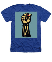 Future Is Female Empower Women Fist - Heathers T-Shirt Heathers T-Shirt Pixels Royal Small 