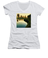 Gently - Women's V-Neck (Athletic Fit)