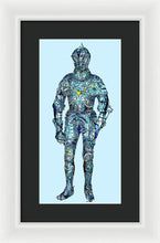 Glass Knight                                                     - Framed Print