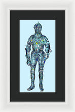Glass Knight                                                     - Framed Print