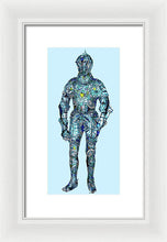 Glass Knight                                                     - Framed Print