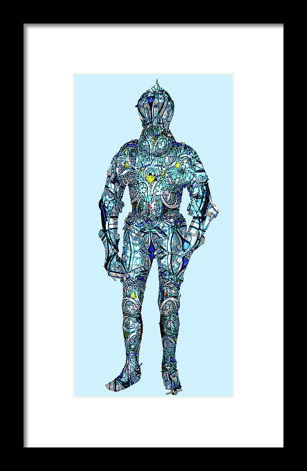 Glass Knight                                                     - Framed Print