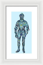 Glass Knight                                                     - Framed Print