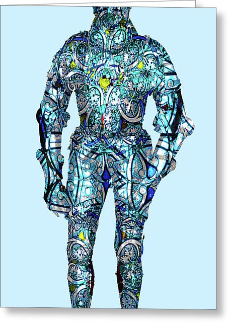 Glass Knight                                                     - Greeting Card
