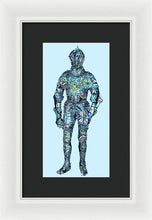 Glass Knight                                                     - Framed Print