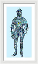Glass Knight                                                     - Framed Print