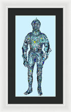 Glass Knight                                                     - Framed Print