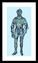 Glass Knight                                                     - Framed Print