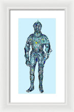 Glass Knight                                                     - Framed Print