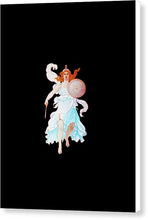 Goddess Of Courage - Canvas Print