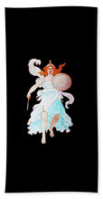 Goddess Of Courage - Bath Towel