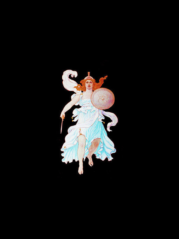 Goddess Of Courage - Art Print