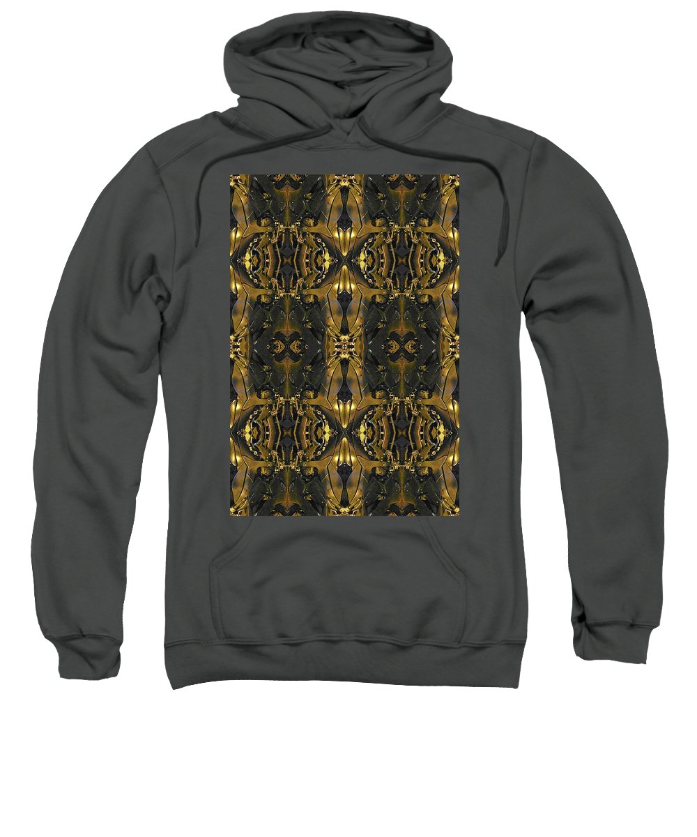 Gold Black Motorcycle - Sweatshirt