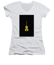 Gold Viola - Women's V-Neck (Athletic Fit)