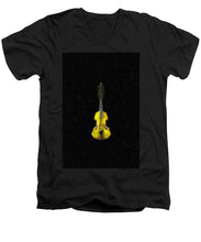 Gold Viola - Men's V-Neck T-Shirt