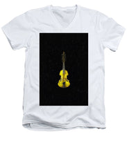 Gold Viola - Men's V-Neck T-Shirt